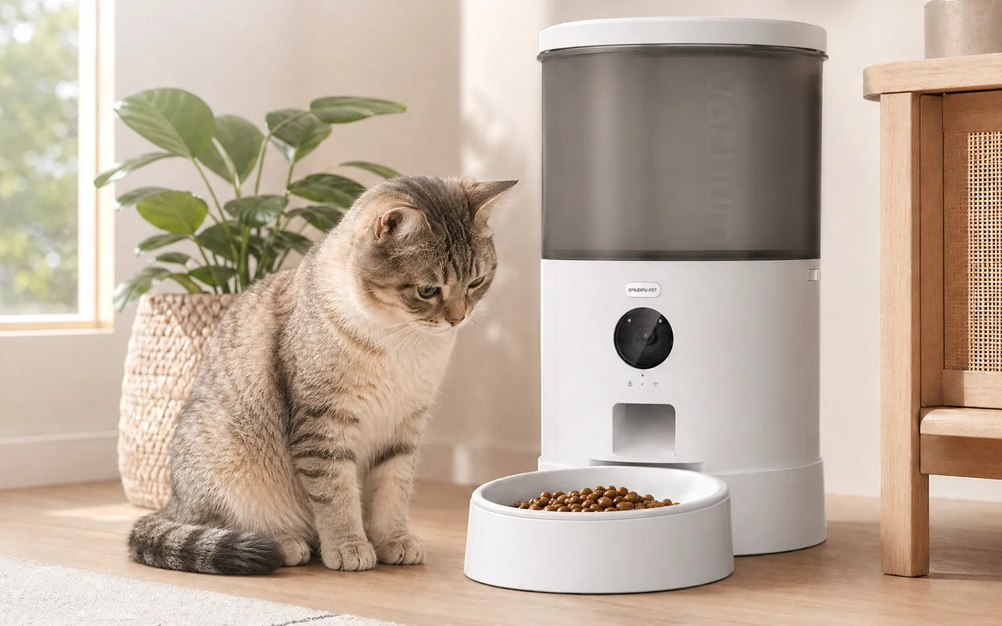Камера сохранения свежести вакуумной автоматической кормушки DOUDOU PET